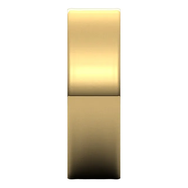 18K Yellow Gold Flat Ultra-Light Wedding Band, 6 mm Wide