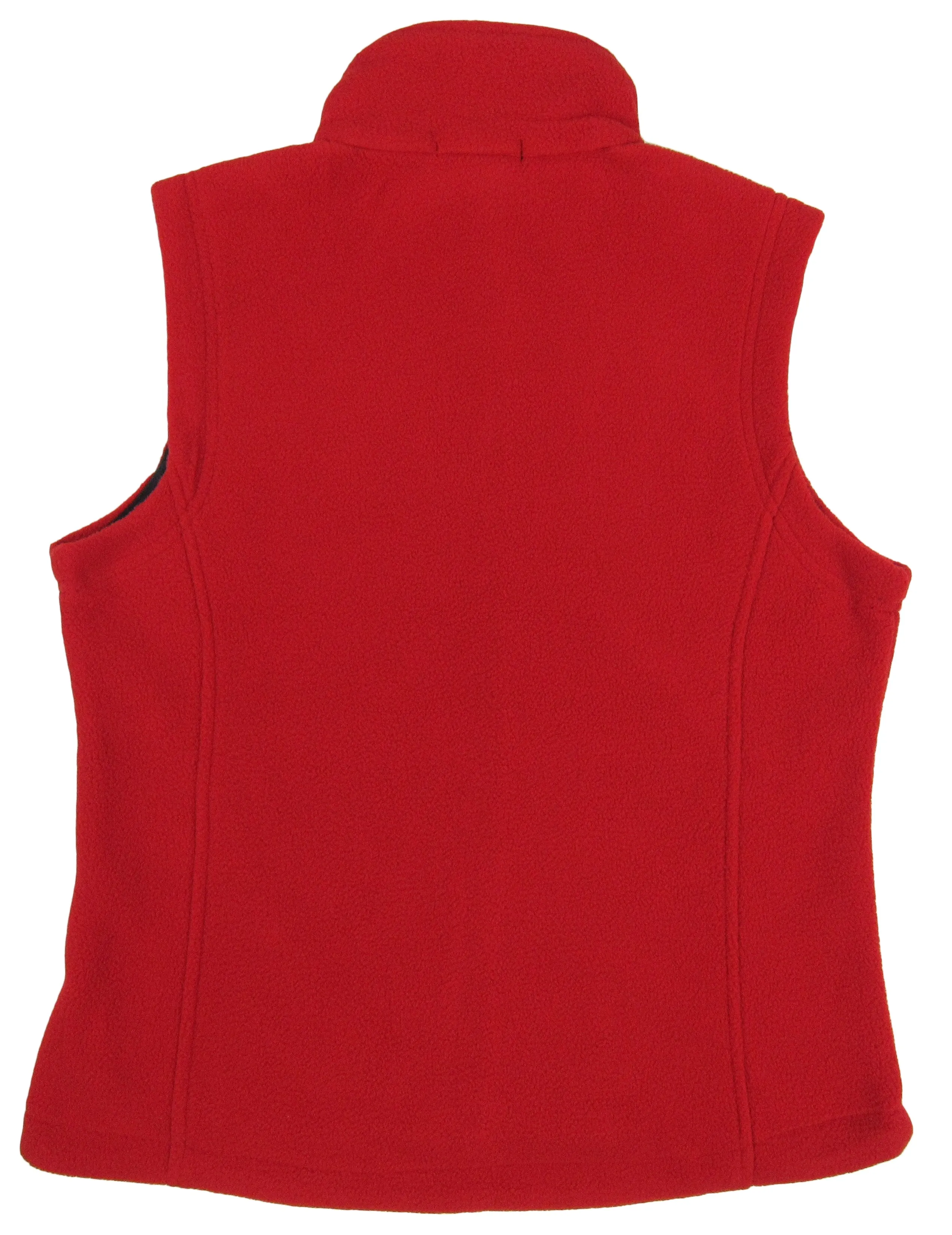 Canyon Fleece - Ladies Zip Vest by Flying R Ranchwear - Red