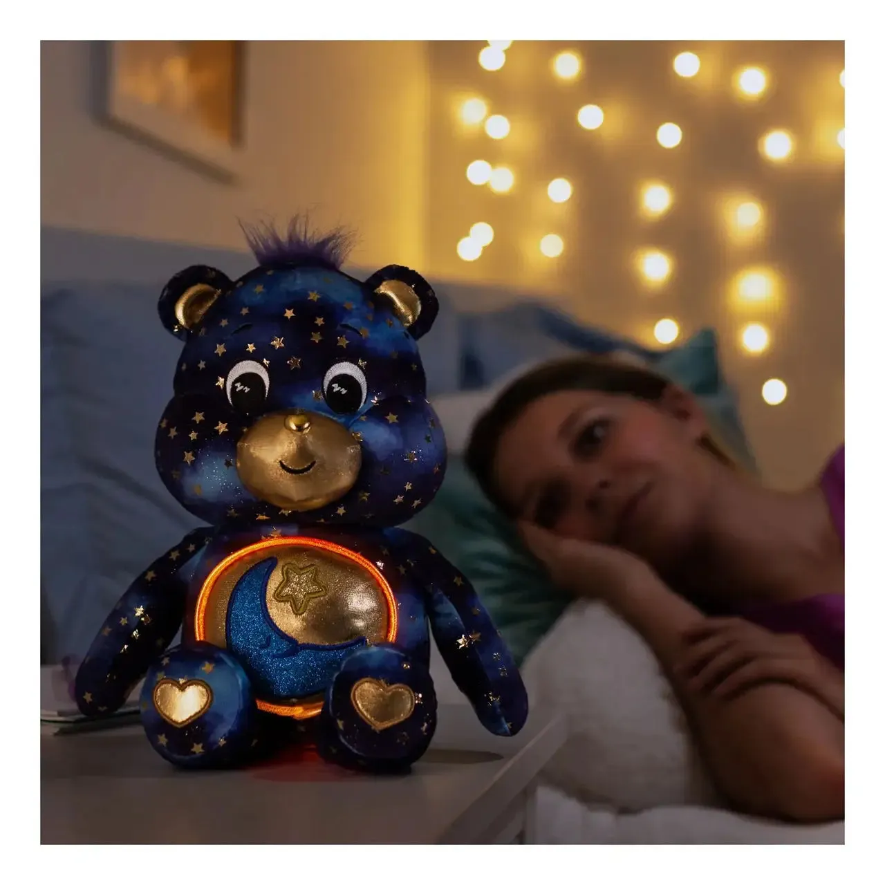 Care Bears Glowing Belly Bedtime Bear Plush
