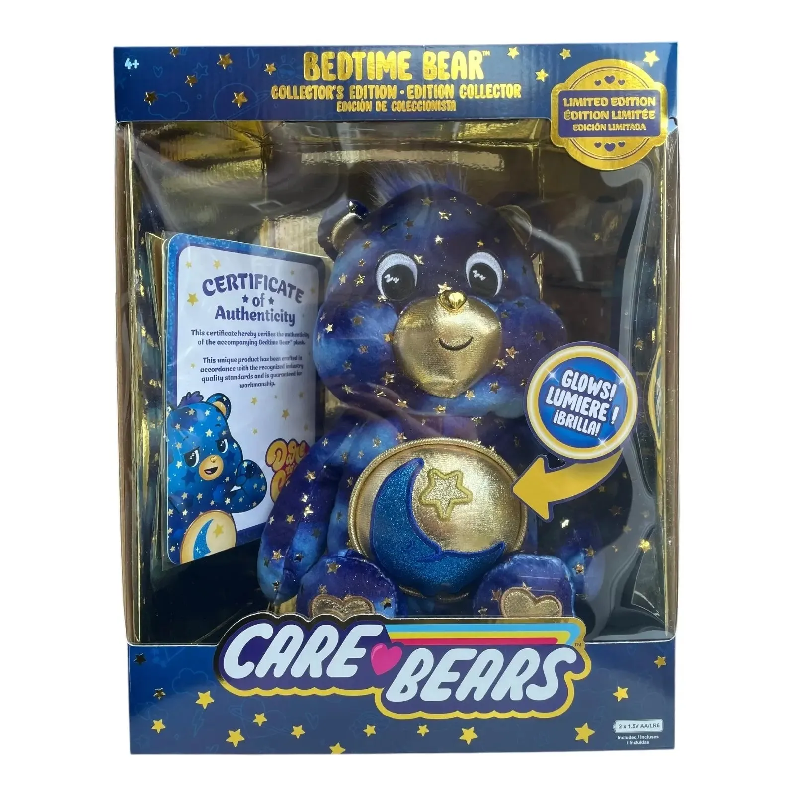 Care Bears Glowing Belly Bedtime Bear Plush
