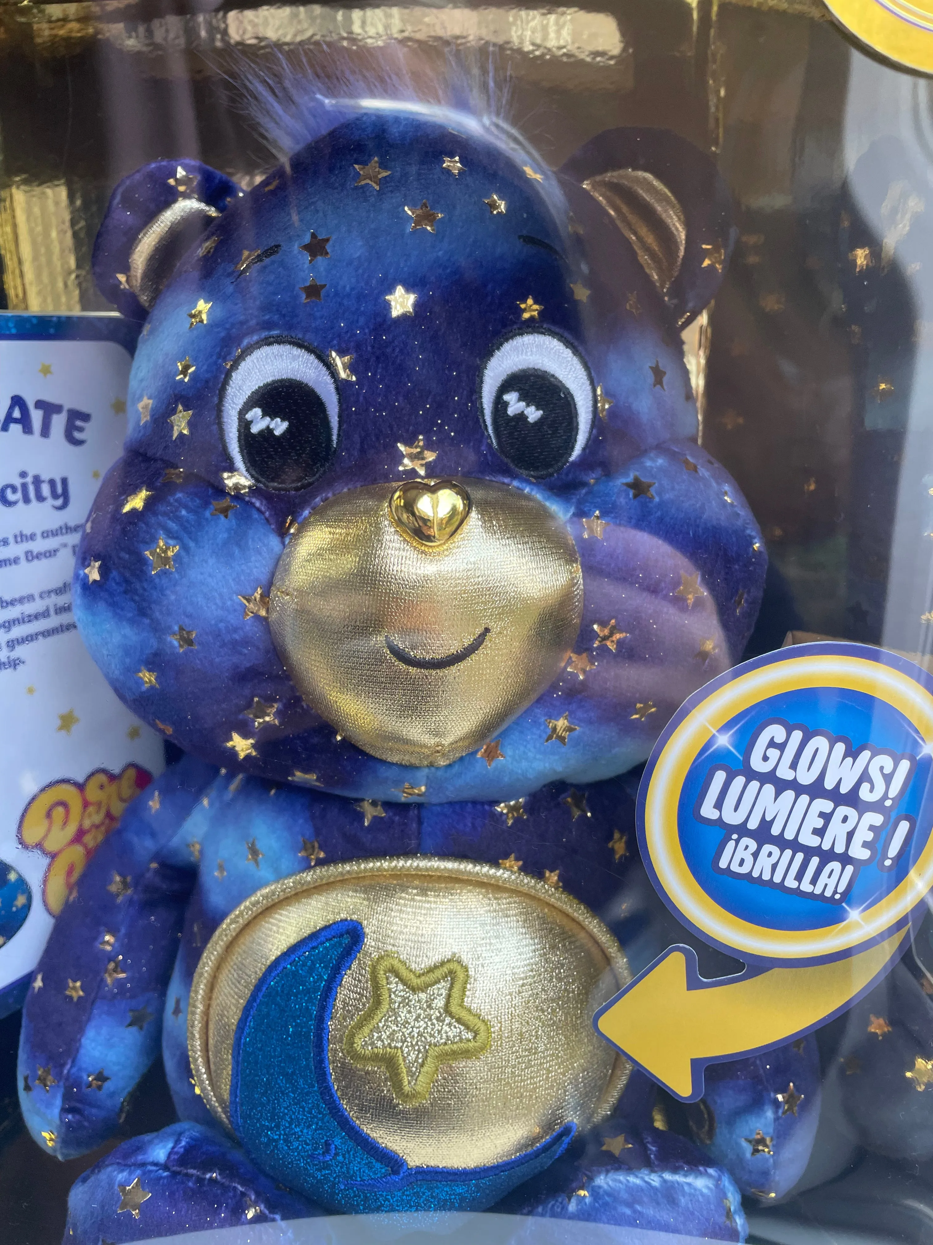 Care Bears Glowing Belly Bedtime Bear Plush