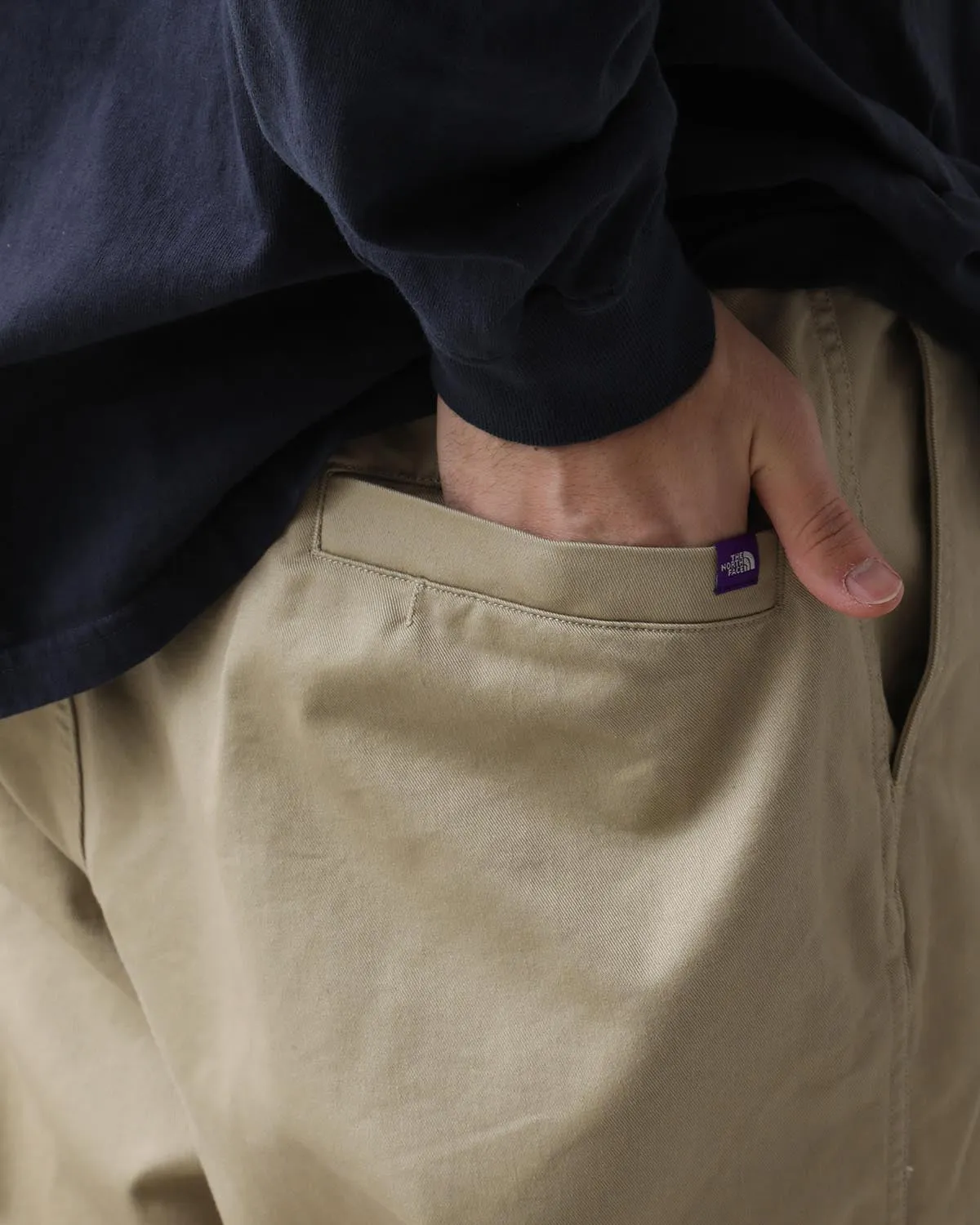 COOLMAX CHINO WIDE TAPERED PANTS