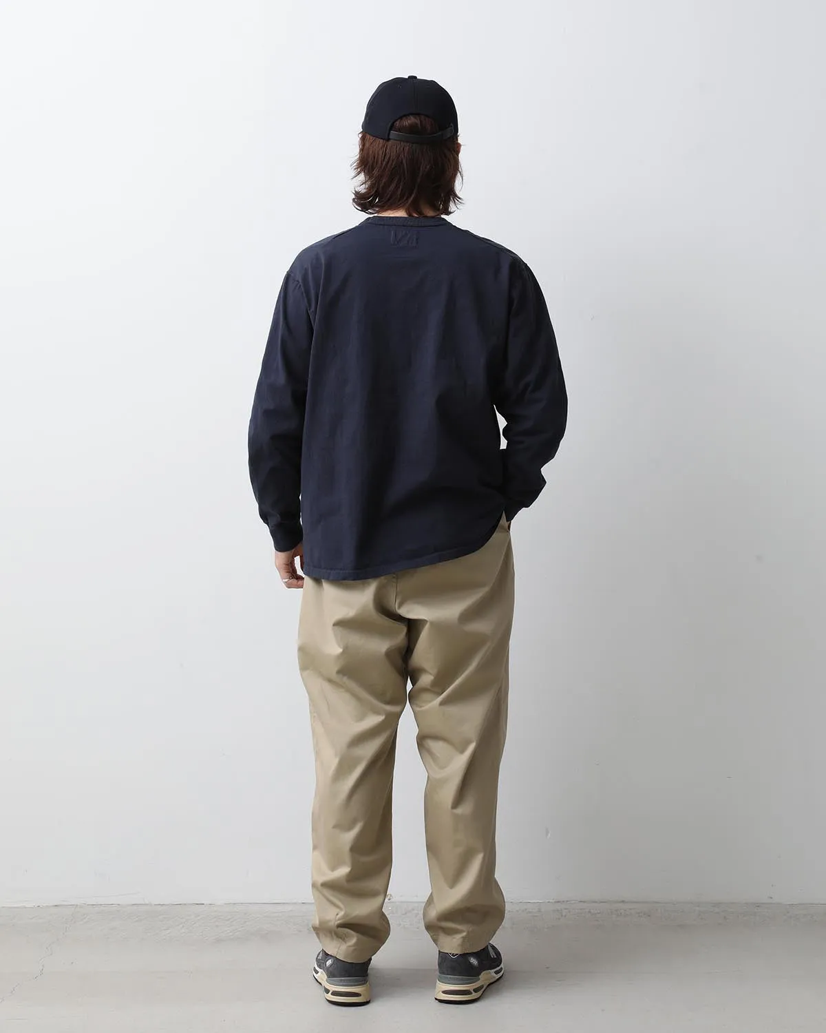 COOLMAX CHINO WIDE TAPERED PANTS