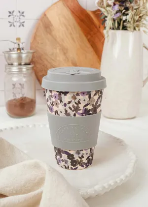 Floral Bouquet Cafe Yo - Bamboo Reusable Cup
