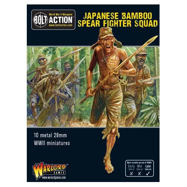 Japanese Bamboo Spear Fighter Squad - Japan (Bolt Action)