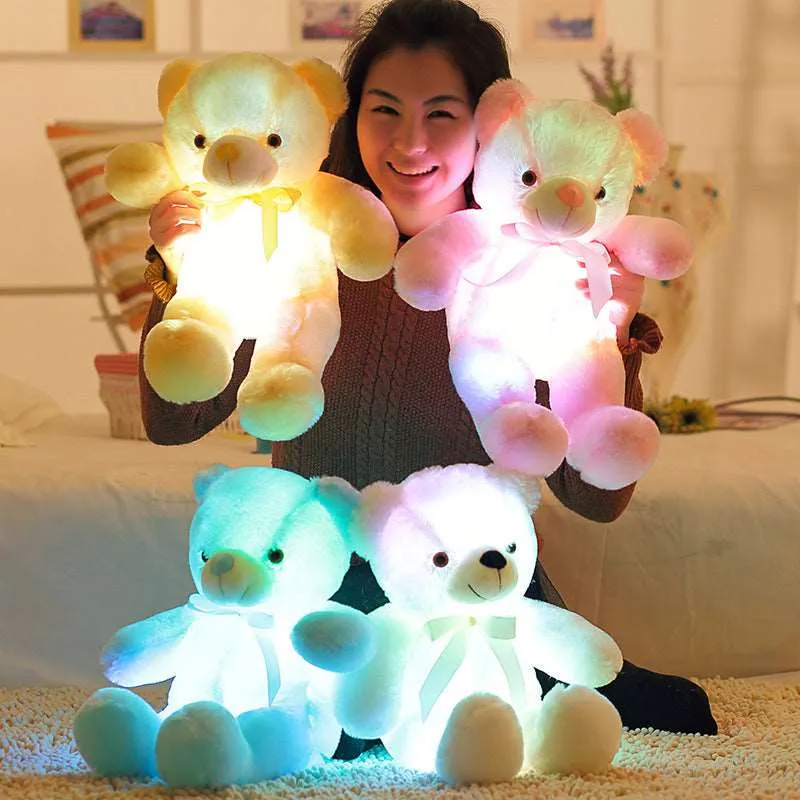 Kawaii Glowing Teddy Bear Plushies