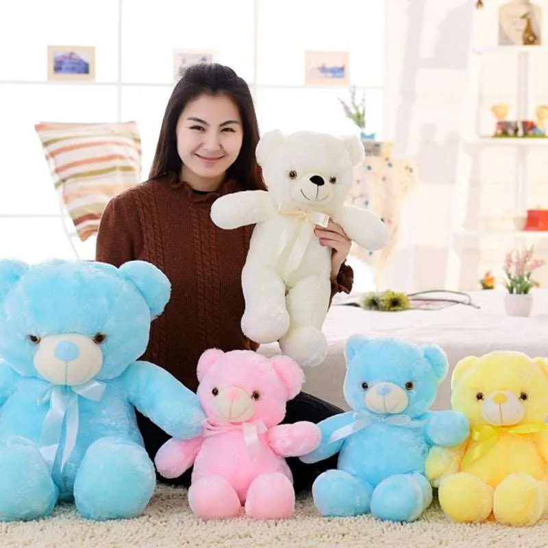 Kawaii Glowing Teddy Bear Plushies