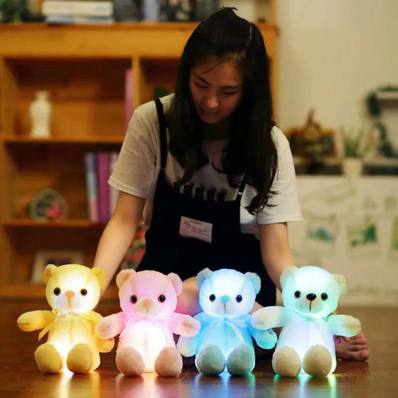 Kawaii Glowing Teddy Bear Plushies