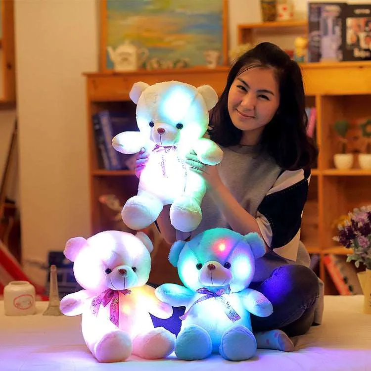 Kawaii Glowing Teddy Bear Plushies