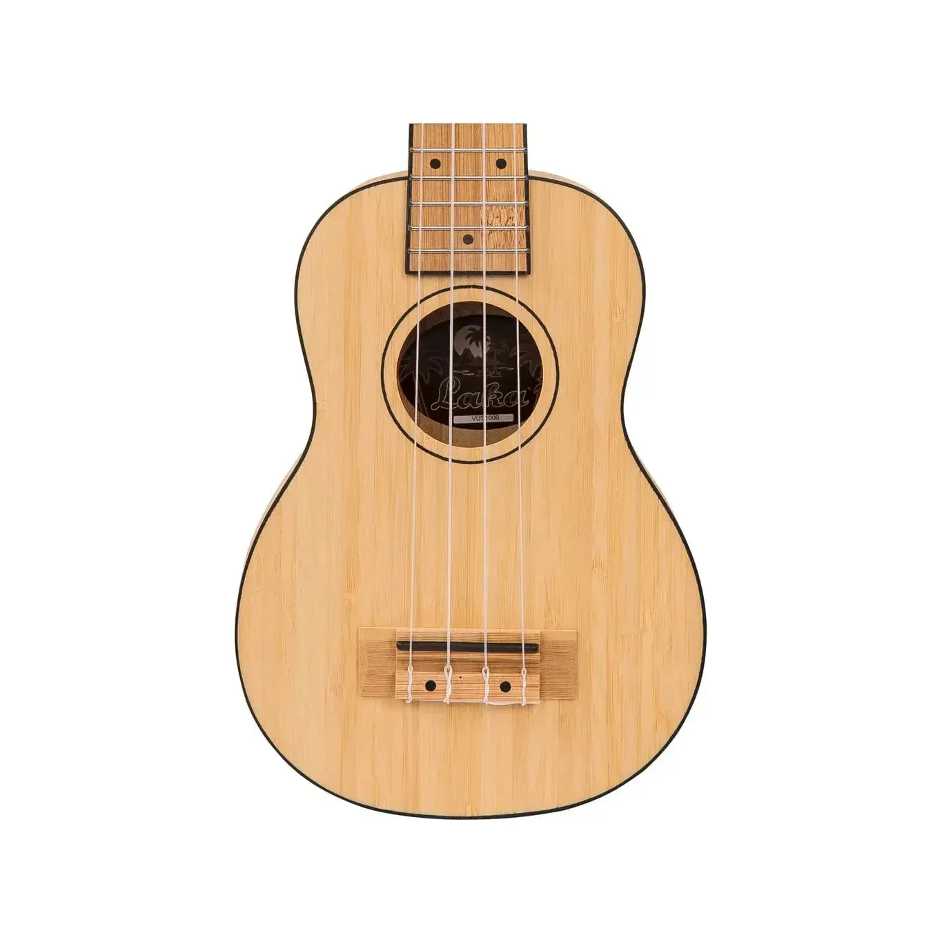 Laka Bamboo Series Ukulele & Carry Bag ~ Soprano