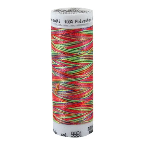 Mettler Polysheen Multi in Glowing Brights, 220yd