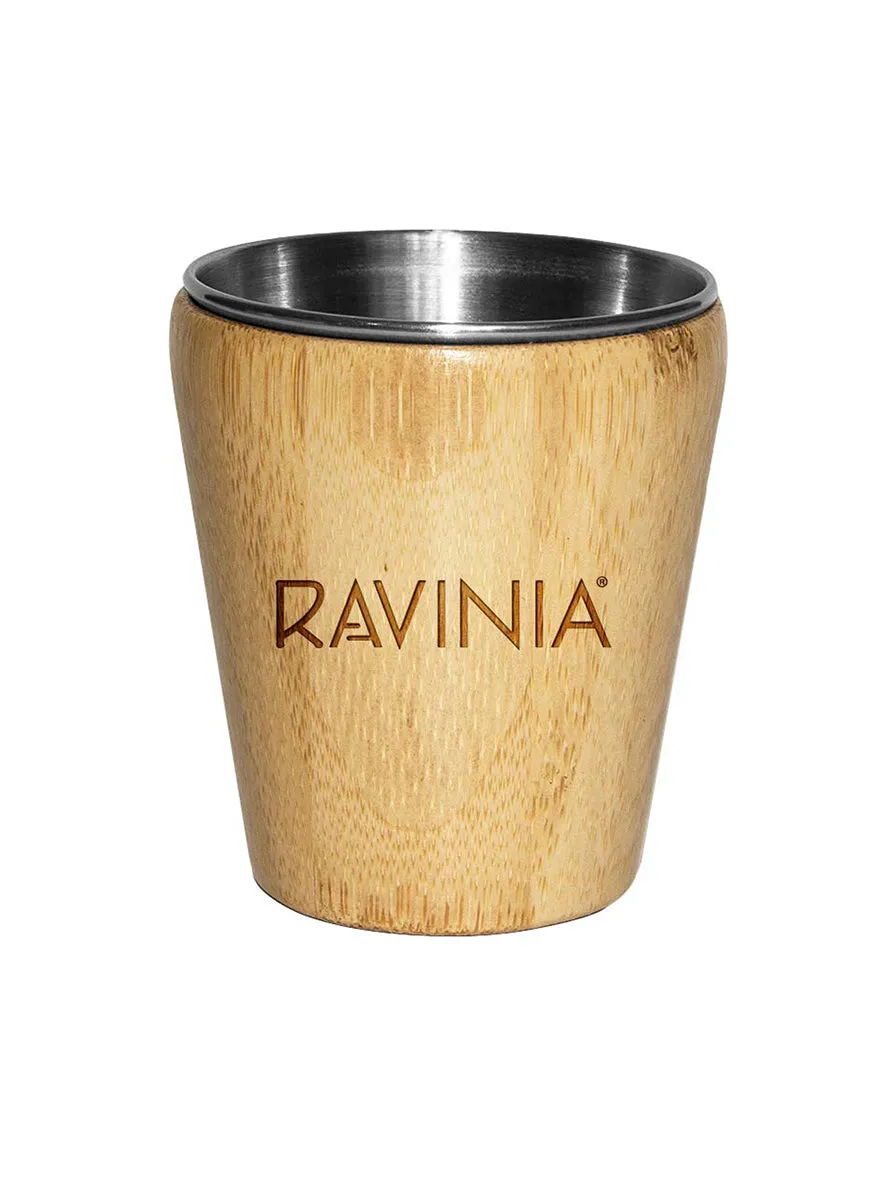 Ravinia Bamboo and Stainless Steel Shot Glass