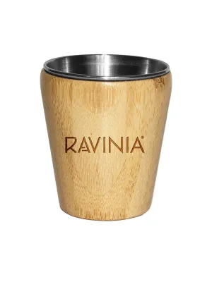 Ravinia Bamboo and Stainless Steel Shot Glass