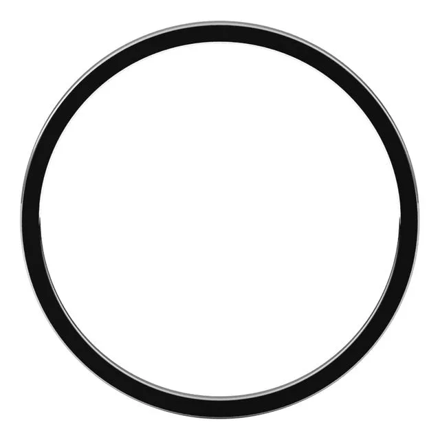 Sterling Silver Flat Ultra-Light Wedding Band, 1 mm Wide